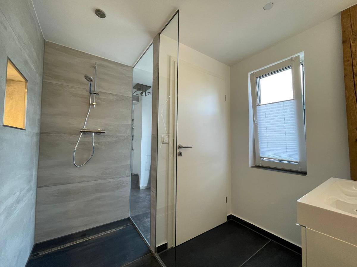 Gleis 12 , Kontaktloser 24-7-Check In, Barrierefrei ,Smart Tv, W-Lan, Parkplatz Kostenlos 巴克贝格 外观 照片