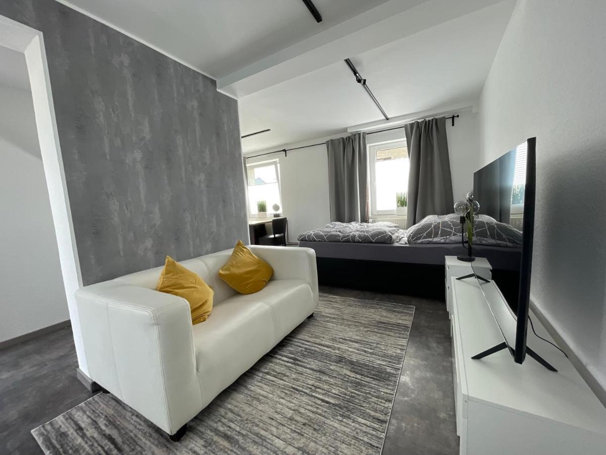 Gleis 12 , Kontaktloser 24-7-Check In, Barrierefrei ,Smart Tv, W-Lan, Parkplatz Kostenlos 巴克贝格 外观 照片