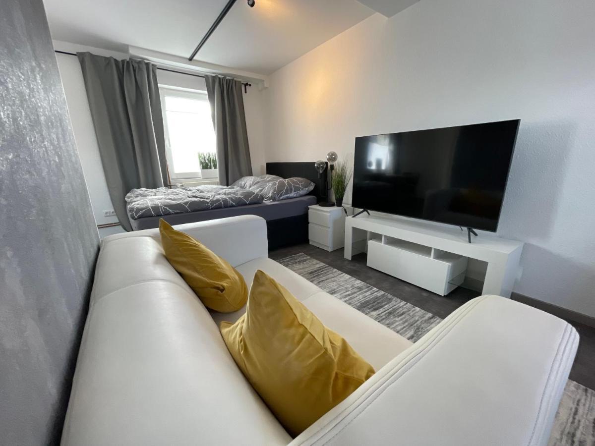 Gleis 12 , Kontaktloser 24-7-Check In, Barrierefrei ,Smart Tv, W-Lan, Parkplatz Kostenlos 巴克贝格 外观 照片